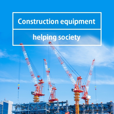 Construction equipment helping society